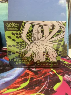 Pokemon Center Exclusive Elite Trainer Box Mega Evolution Perfect Order ETB - Image 1