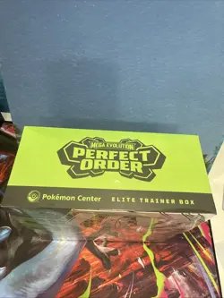 Pokemon Center Exclusive Elite Trainer Box Mega Evolution Perfect Order ETB - Image 2