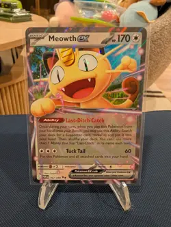 Meowth EX 62/88 : Double Rare - Perfect Order (POR) Pokemon TCG English - Image 1