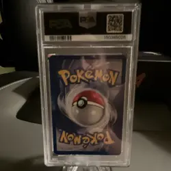 Pokemon Misty's Gyarados 13/132 Gym Challenge Holo Rare PSA 5 English Card - Image 2