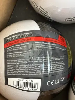 6 x Pokemon TCG Pokeball Tins - 18 Booster Packs Factory Sealed Costco - Image 3