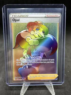Pokemon TCG - Vivid Voltage - Opal Rainbow Rare 197/185 - Mint - Image 1