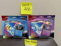 02 Blisters-Pokemon TCG - Prismatic Evolution - Tech Sticker Collection - Sealed - Image 1