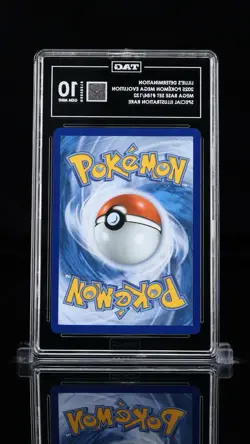 2025 Pokemon Mega Evolutionst 184/132 Lillie's Determination SIR TAG 10 (963) - Image 2