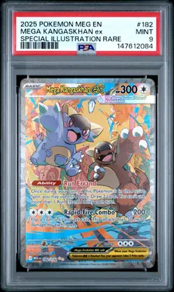 POKEMON MEG EN-MEGA EVOLUTION #182 MEGA KANGASKHAN EX SIR PSA 9 - 147612084 - Image 1