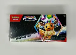 Pokemon Scarlet & Violet Prismatic Evolutions Surprise Box Factory Sealed - Image 1