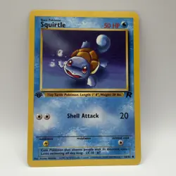 Pokemon Squirtle 68/82 - Common - 1st Edition Team Rocket (2000) - NM - Image 1