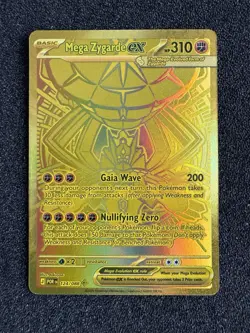 2026 Pokemon Perfect Order Mega Zygarde ex Gold Mega Hyper Rare English 124/088 - Image 1