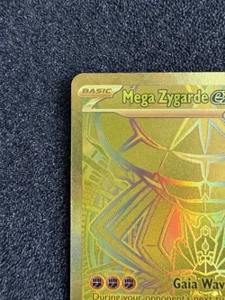 2026 Pokemon Perfect Order Mega Zygarde ex Gold Mega Hyper Rare English 124/088 - Image 2