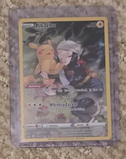 Pokemon Sleeping Pikachu -- Lost Origin Trainer Gallery F TG05/TG30 - NM - Image 1