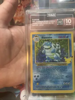 Pokemon Blastoise Celebrations Classic 2/102 TAG 10 Gem Mint - Image 5