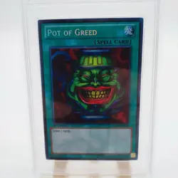 PSA 10 Pot Of Greed - LCJW-EN061 - Secret Rare - 1st Edition Joey’s World - Image 2