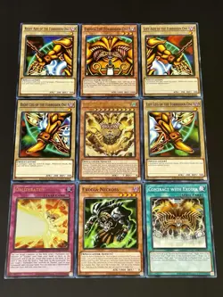 Exodia Full 5 Piece Set + Incarnate + Obliterate!!! + Necross | YuGiOh! - Image 1