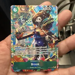 One Piece TCG Brook OP15-032 Alternate Art English Mint - Image 1