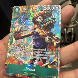 One Piece TCG Brook OP15-032 Alternate Art English Mint - Image 2