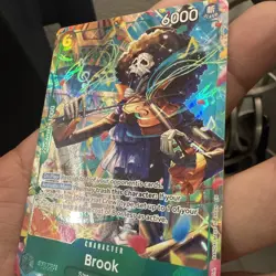 One Piece TCG Brook OP15-032 Alternate Art English Mint - Image 3
