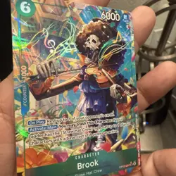 One Piece TCG Brook OP15-032 Alternate Art English Mint - Image 4