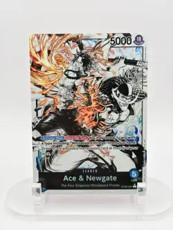 Ace and Newgate Leader ST22-001 [PAR] Parallel Starter Deck Promo One Piece TCG - Image 1