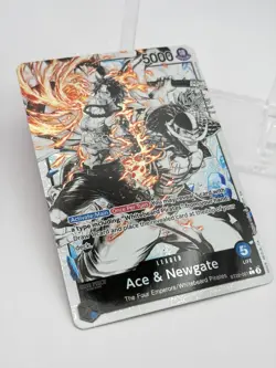 Ace and Newgate Leader ST22-001 [PAR] Parallel Starter Deck Promo One Piece TCG - Image 2