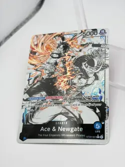 Ace and Newgate Leader ST22-001 [PAR] Parallel Starter Deck Promo One Piece TCG - Image 3