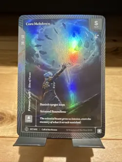 Wonders of the First Formless Foil Rare Core Meltdown 157/402 - Image 3