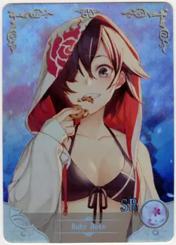Goddess Story - Ruby Rose - NS-2M02-052 - Anime Waifu SR Trading Card - Image 1