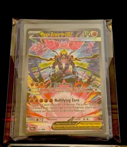 Mega Zygarde EX Perfect Order SIR 120/088 Pokemon Card TCG Near Mint - Image 1