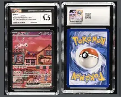 CGC 9.5 MINT+ Mew Ex SVP053 ALTERNATE ART HOLO 151 UPC PROMO Pokemon Card - Image 1