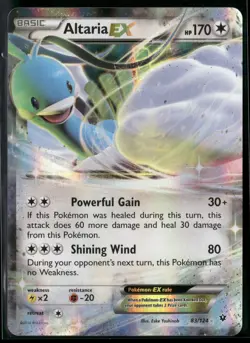 Altaria EX 83/124 XY - Fates Collide Ultra Rare Pokemon Card - Image 1