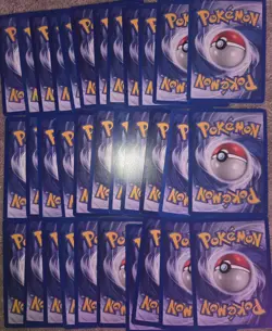 200 Vintage Pokemon Cards WOTC Lot Base Jungle Fossil LP/MP Bulk Mix Cards - Image 4