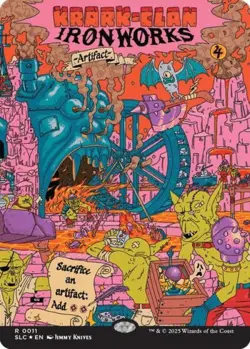 Krark-Clan Ironworks (Halo Foil) -Foil Near Mint MTG Secret Lair Countdown Kit - Image 1