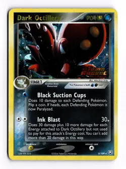 MP Dark Octillery 8/109 Reverse Holo Team Rocket Returns Nintendo Pokemon Card - Image 1