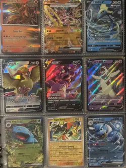 Pokemon 108 Card Lot Binder Collection XY Full Art Mega, Ex, Vstar, Vmax, Holos - Image 3