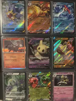 Pokemon 108 Card Lot Binder Collection XY Full Art Mega, Ex, Vstar, Vmax, Holos - Image 4