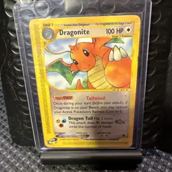 Pokemon Dragonite Expedition Base Set Card 43/165 Non-Holo Rare DMG - Image 1