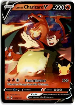 Lance's Charizard V Promo SWSH: Sword & Shield Promo Cards SWSH133 NM - Image 1