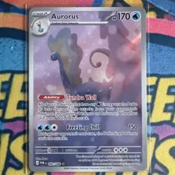 Aurorus 92/88 Illustration Rare Holo Card - Pokemon Perfect Order Near Mint - Image 1