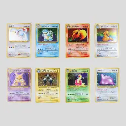 Japanese pokemon card old back vintage Lugia Blastoise Dragonite Flareon Ditto - Image 2