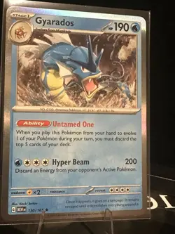 Pokemon TCG Holo Card Lot (3) – Gyarados, Misty's Gyarados – MEWEN, GO, DRIEN - Image 1