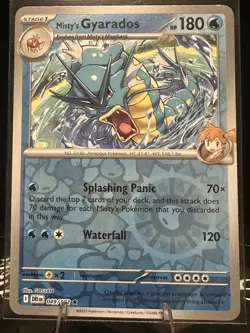 Pokemon TCG Holo Card Lot (3) – Gyarados, Misty's Gyarados – MEWEN, GO, DRIEN - Image 3