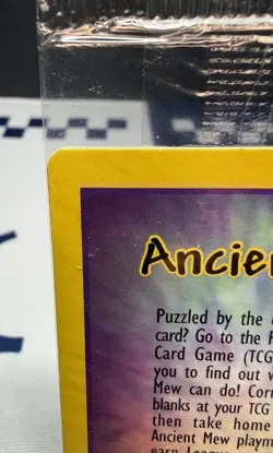 Sealed Ancient Mew ~ Unnumbered Movie Promo ~ Holo Pokemon Card ~ NM/Mint - Image 2