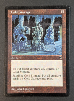 MTG Card - 1x Cold Storage - Tempest - MP - Vintage - Magic The Gathering - Image 1