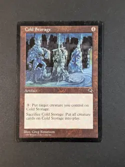 MTG Card - 1x Cold Storage - Tempest - MP - Vintage - Magic The Gathering - Image 2