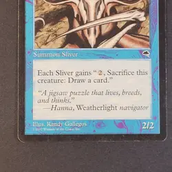 MTG Card - 1x Mnemonic Sliver - Tempest - LP - Vintage - Magic the Gathering CCG - Image 4