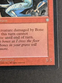 MTG Card - 1x Bone Shaman - Ice Age - NM - Vintage - Magic The Gathering - 1995 - Image 5