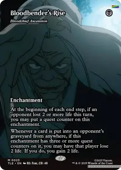 Bloodbender's Rise - Bloodchief Ascension (Borderless) [TLE - 23] - NM [Foil]... - Image 1