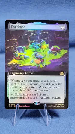 The Ooze (Extended Art) R 0277 (Foil) (NM) TMNT MTG - Image 1