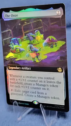 The Ooze (Extended Art) R 0277 (Foil) (NM) TMNT MTG - Image 4