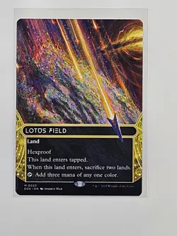 Lotus Field (0023) (Borderless) Edge of Eternities: Stellar Sights Regular - Image 1