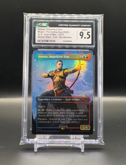 Atreus, Impulsive Son | MTG Secret Lair: God of War | Foil | CGC 9.5 MINT+ #2212 - Image 1